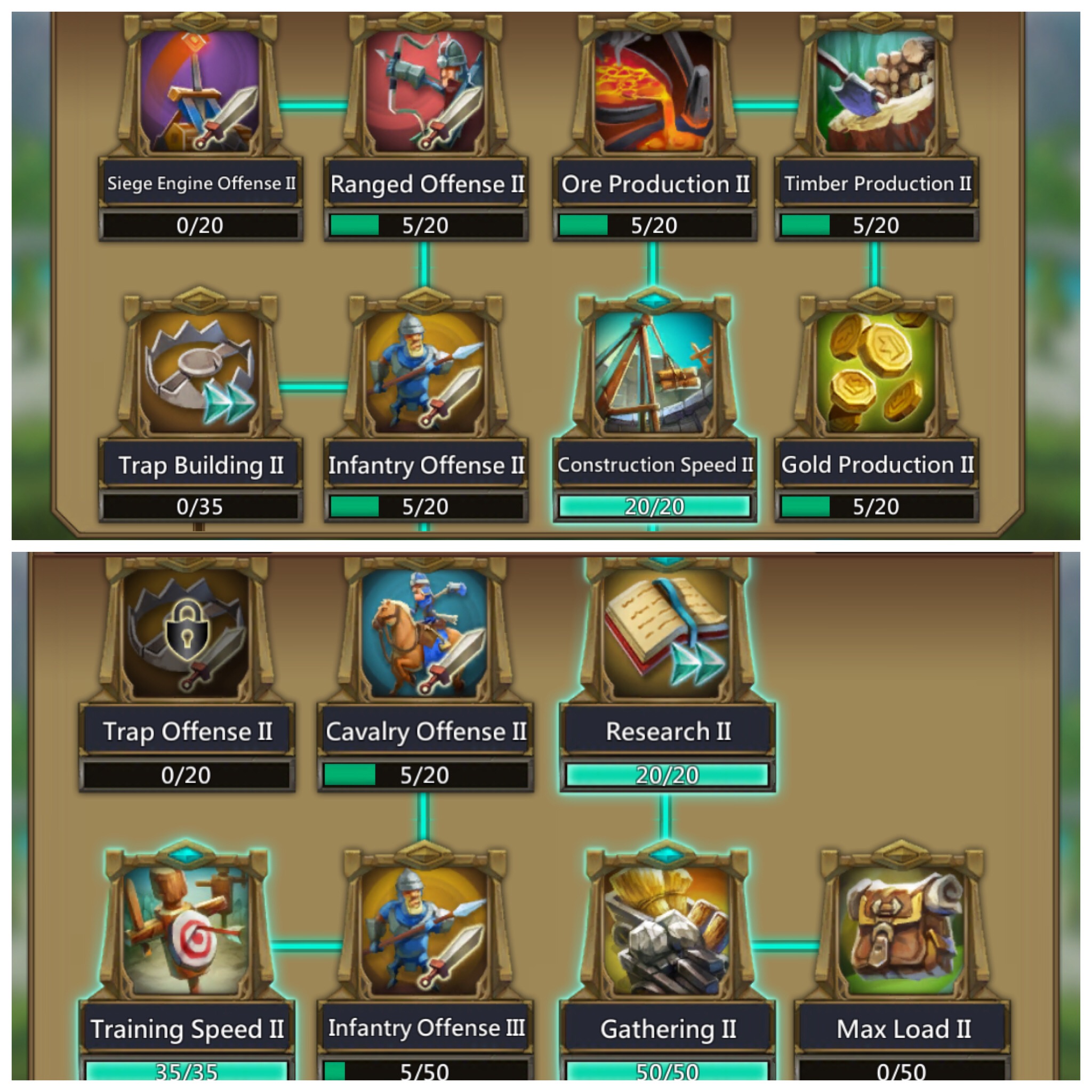 What talents i should focus on ? : r/lordsmobile