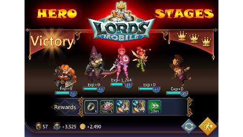which hero for leader lords mobile