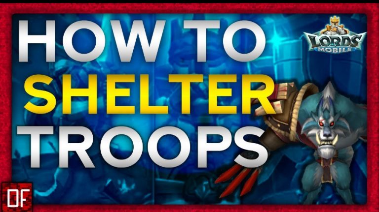 [Video Guide] How to mass SHELTER your troops!