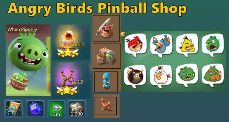 Angry Birds Pinball Shop